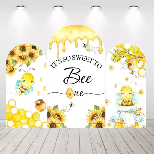 Bee Baby Shower Kids Birthday Party Chiara Arch Backdrop