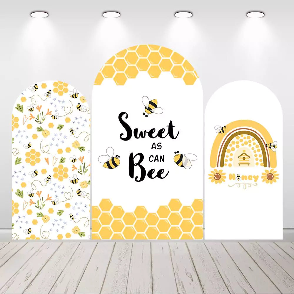 Honey Bee Baby Shower Kids Birthday Party Arch Backdrop