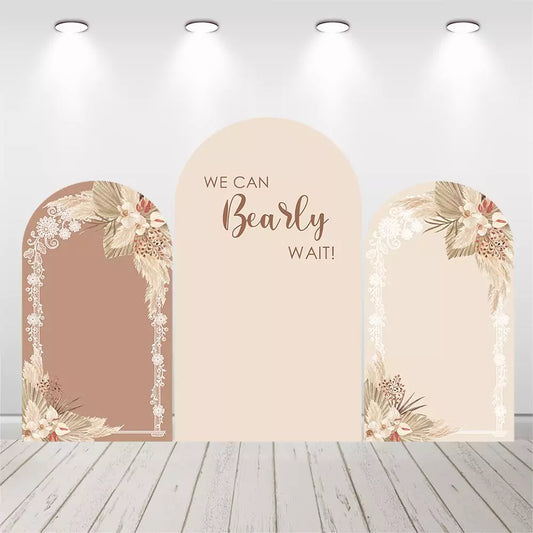 We can Bearly Wait Baby Shower Arch Backdrop